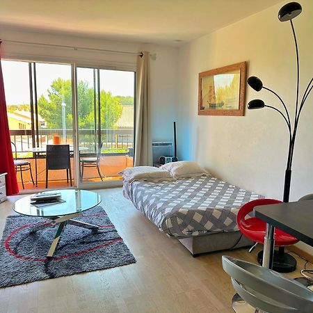 Grand Studio Avec Piscine Presqu'Ile De Giens Ιέρ Εξωτερικό φωτογραφία
